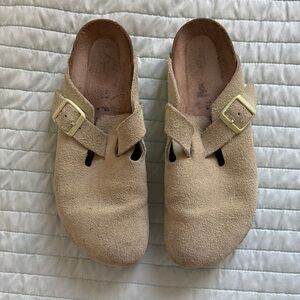 Birkenstock mint green Boston 41